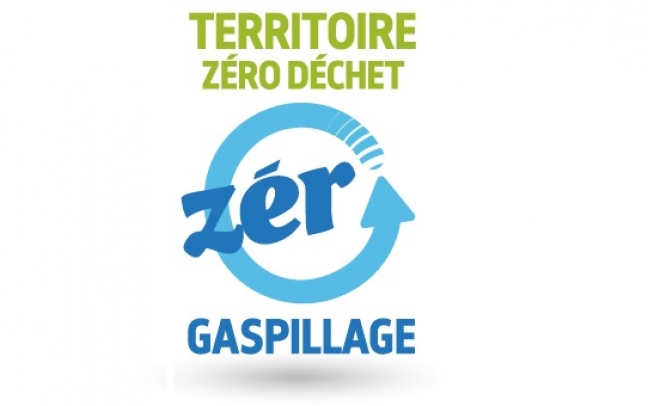 Logo zero dechet zero gaspillage